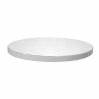 10" Round 12mm Drum Board White