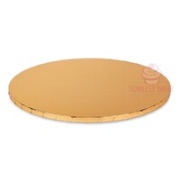 10'' Round 5mm Masonite MDF Board Gold