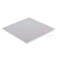 10" Square 5mm Masonite MDF Board Silver