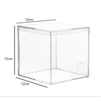 12cm Square Acrylic Box