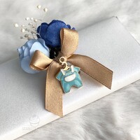 Blue Overall Charm