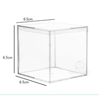 6.5cm Square Acrylic Box