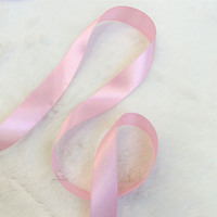 2.5cm x 25 Yard SS Satin BLUSH PINK 22