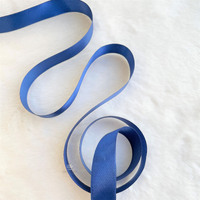 2.5cm x 25 Yard SS Satin NAVY BLUE 167