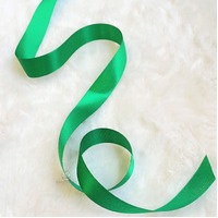 2.5cm x 25 Yard SS Satin GREEN 98