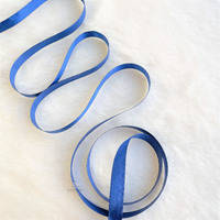 1.2cm x 25 Yard SS Satin NAVY BLUE 167