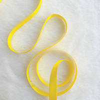 1.2cm x 25 Yard SS Satin YELLOW 68