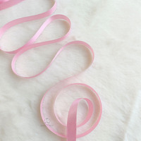 1.2cm x 25 Yard SS Satin BLUSH PINK 22