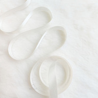 1.2cm x 25 Yard SS Satin IVORY 53