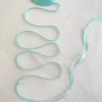 0.6cm x 25 Yard SS Satin PASTEL GREEN 103