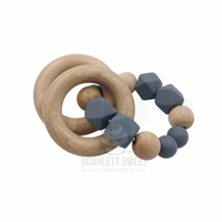 Myrchel Dark Grey Silicon Teether