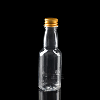 75ml Long Neck Bottle Gold Lid