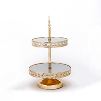 Jessie Range 2 Tier Gold Cake Stand