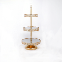 Jessie Range 3 Tier Gold Cake Stand