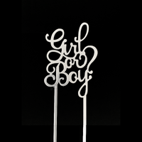 Girl or Boy Silver Topper