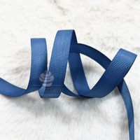 1.2cm x 25Y Grosgrain Smoke Blue 363