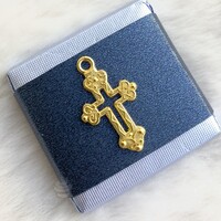 2.6cm Gold Cross Charm