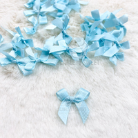 4cm Grosgrain Bow Baby Blue 305 50PC