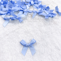 4cm Grosgrain Bow French Blue 332 50PC