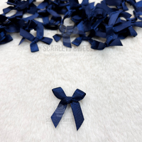 4cm Grosgrain Bow Navy Blue 370 50PC