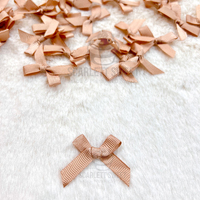 4cm Grosgrain Bow Nude 812 50PC