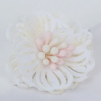 2.8cm Lyly Flower White