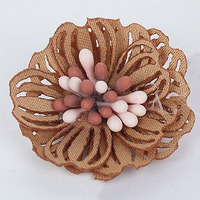 2.8cm Lyly Flower Beige