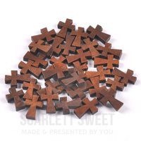 2cm Mini Dark Wooden Cross