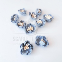 2cm Daisy Flower  Blue