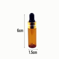 5ml Glass Amber Dropper Bottle