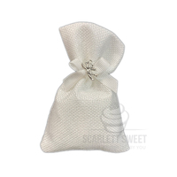 6x9cm White Organza Bag