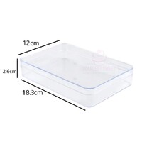 18.3x12x2.6cm Acrylic Box 