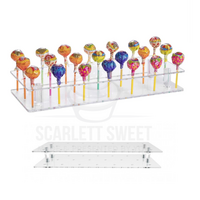 21 Hole Acrylic Pop Stand