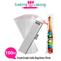 6x25cm Cello Bag Extra Thick