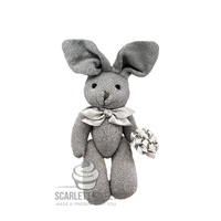 Grey Cashmere Bunny 22cm