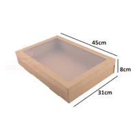 Bulk Extra Large BROWN Catering Box & Lid