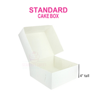 10" x 10" x 4" Standard Cake Box