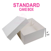 14" x 14" x 4" Standard Cake Box