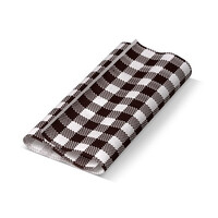 23x23cm S Black Gingham Greaseproof 250pc