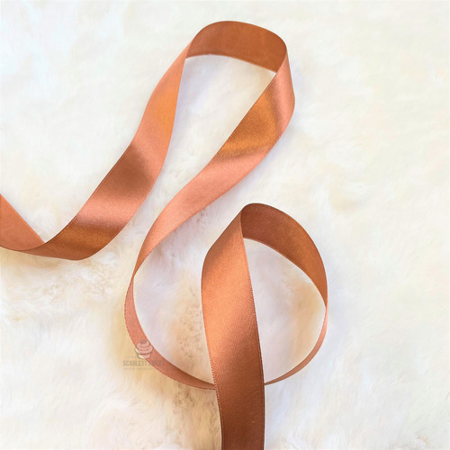 2.5cm SSS Ribbon BROWN 77