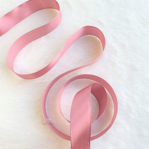 2.5cm SSS Ribbon MEAUVE PINK 72