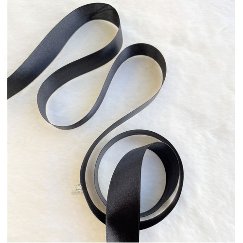 2.5cm SSS Ribbon BLACK 170