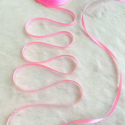 0.6cm SSS Ribbon BABY PINK 12