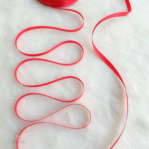 0.6cm SSS Ribbon RED 26