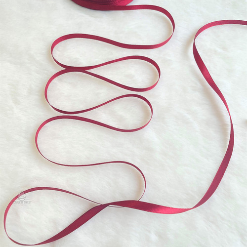 0.6cm SSS Ribbon BURGUNDY 32