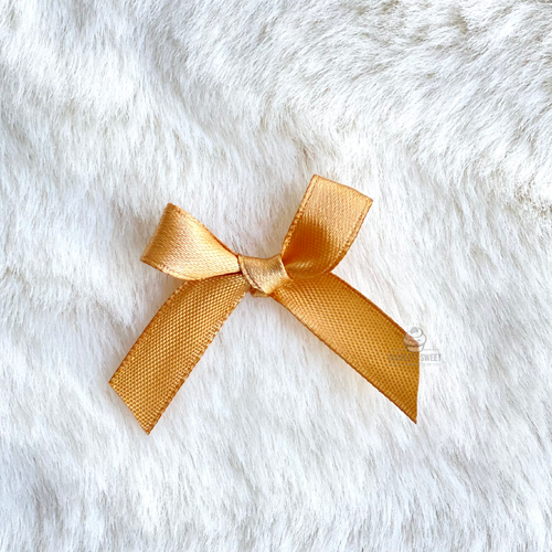 4cm Satin Bow TAN 193 