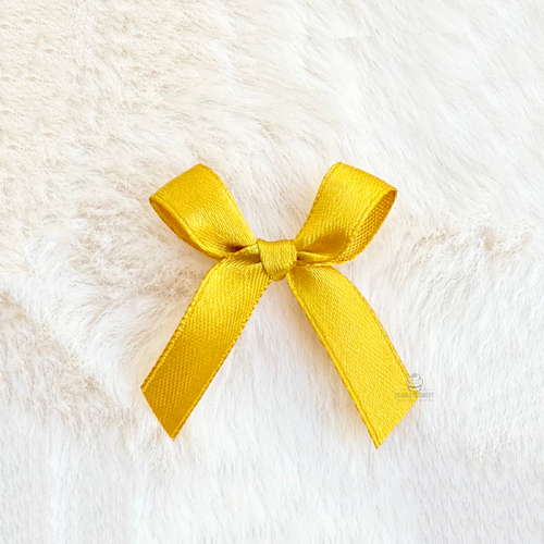 4cm Satin Bow GOLD 196 