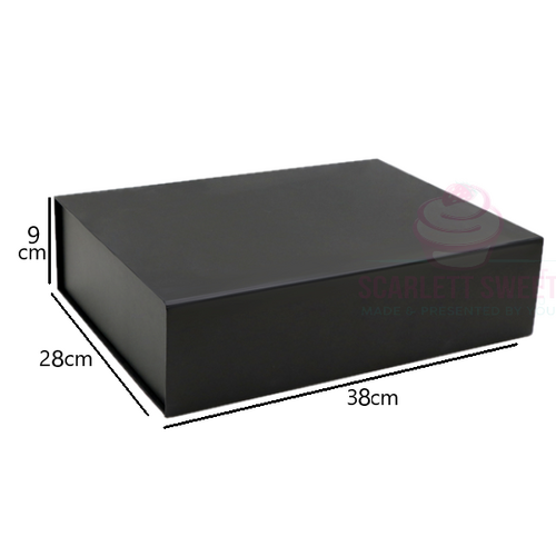 Black Magnetic Box Large 38x28x9cm