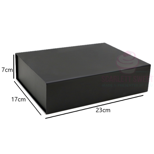 Black Magnetic Box Small 23x17x7cm