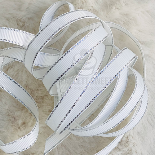 0.9cm Silver Edge WHITE 01